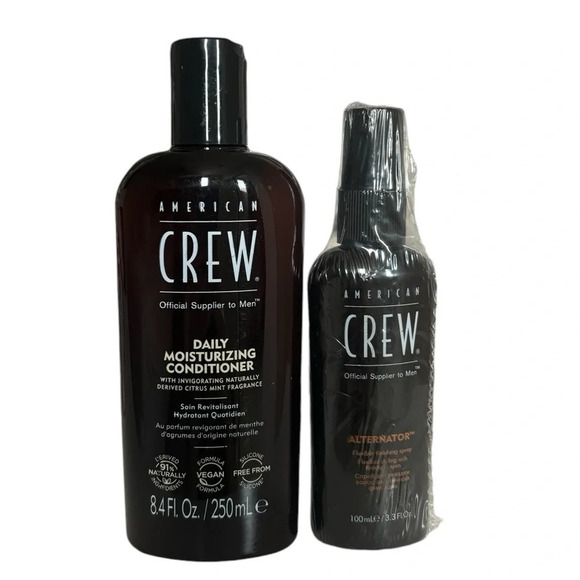 American Crew Daily Moisturizing Conditioner & Alternator Flexible Styling Spray - Picture 1 of 2